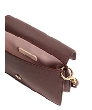 COCCINELLE C-ME Sac en cuir martel&eacute; &agrave; rabat baie - Sacs pour Femme - 4