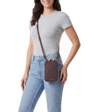 COCCINELLE FLOR Pochette pour iPhone avec bandouli&egrave;re baie - Sacs pour Femme - 2
