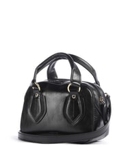 THE BRIDGE DAPHNE Sac &agrave; bandouli&egrave;re en cuir black Gold - Sacs pour Femme - 3