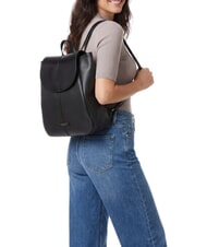 THE BRIDGE ELISABETTA Sac &agrave; dos en cuir black Gold - Sacs pour Femme - 2
