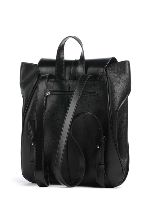 ELISABETTA Sac &agrave; dos en cuir black Gold - Sacs pour Femme