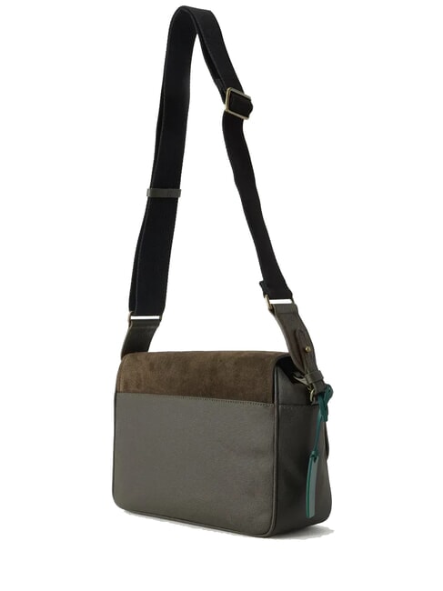 STG CAMPUS WAXED SUEDE sac bandouli&egrave;re boue - Sacs pour Femme