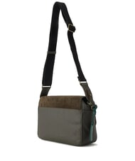 COCCINELLE STG CAMPUS WAXED SUEDE sac bandouli&egrave;re boue - Sacs pour Femme - 2