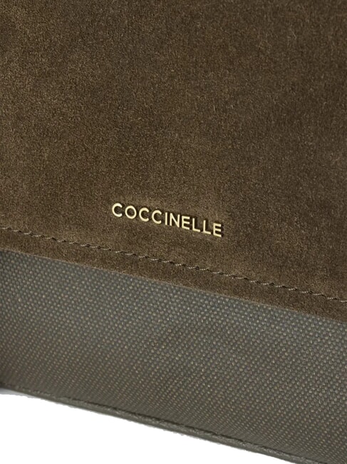 STG CAMPUS WAXED SUEDE sac bandouli&egrave;re boue - Sacs pour Femme