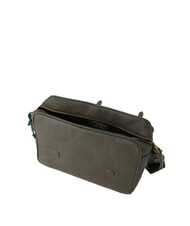 COCCINELLE STG CAMPUS WAXED SUEDE sac bandouli&egrave;re boue - Sacs pour Femme - 4