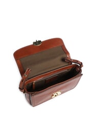 THE BRIDGE CORSINI Sac bandouli&egrave;re en cuir MARRON - Sacs pour Femme - 4