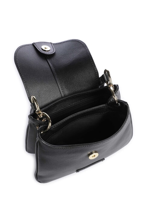 ELISABETTA  sac bandouli&egrave;re black Gold - Sacs pour Femme