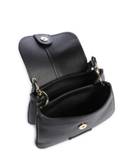 THE BRIDGE ELISABETTA  sac bandouli&egrave;re black Gold - Sacs pour Femme - 4