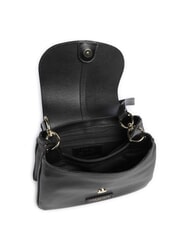 THE BRIDGE ELISABETTA Sac bandouli&egrave;re en cuir black Gold - Sacs pour Femme - 4