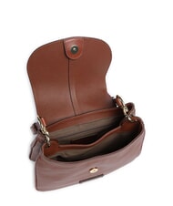 THE BRIDGE ELISABETTA Sac bandouli&egrave;re en cuir MARRON - Sacs pour Femme - 4