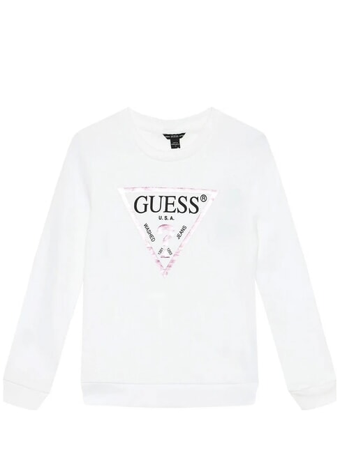 CORE KIDS Sweat-shirt avec imprim&eacute; logo triangulaire blanc pur - B&eacute;b&eacute; Sweat