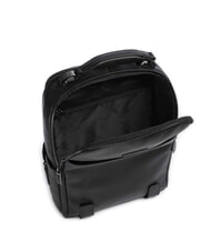 PIQUADRO MODUS SPECIALE Sac &agrave; dos pour ordinateur portable 14 pouces, en cuir Noir - Sacs &agrave; dos pour ordinateur portable - 4