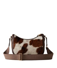 BORBONESE LUNA Sac en peau de poney naturel/cendre/cacao - Sacs pour Femme - 3