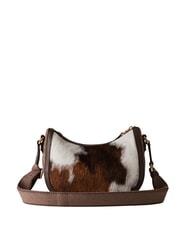BORBONESE LUNA sac bandouli&egrave;re naturel/cendre/cacao - Sacs pour Femme - 3