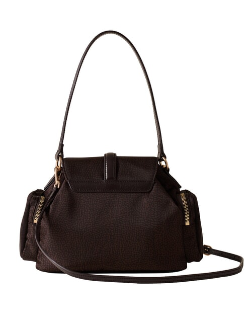 POCHE Sac bandouli&egrave;re, avec bandouli&egrave;re chocolat - Sacs pour Femme
