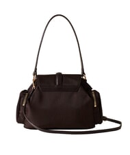 BORBONESE POCHE Sac bandouli&egrave;re, avec bandouli&egrave;re chocolat - Sacs pour Femme - 3