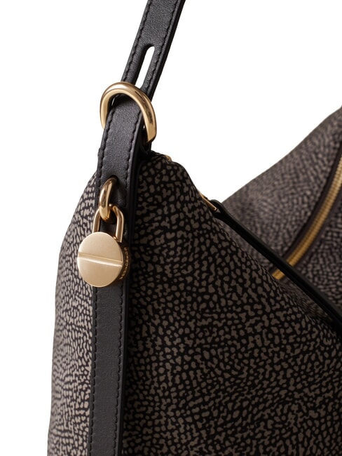 PRIVE Sac bandouli&egrave;re vertical goudron - Sacs pour Femme