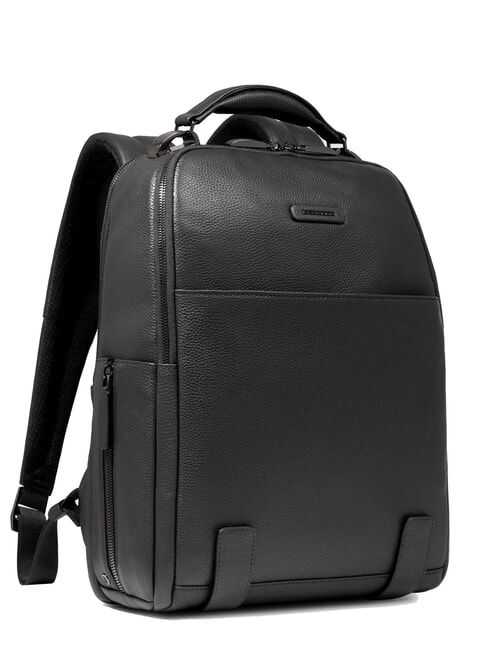 MODUS SPECIALE Sac &agrave; dos pour ordinateur portable 14 pouces, en cuir Noir - Sacs &agrave; dos pour ordinateur portable