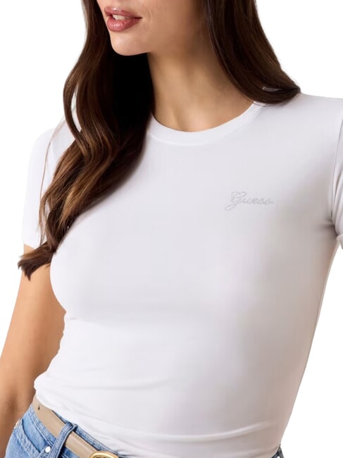 NEW MINI T-shirt &agrave; logo blanc pur - T-shirt
