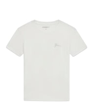 GUESS NEW MINI T-shirt &agrave; logo blanc pur - T-shirt - 5