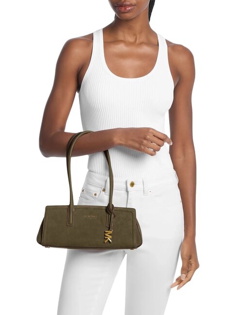 LAILA Sac bandouli&egrave;re en cuir loden - Sacs pour Femme