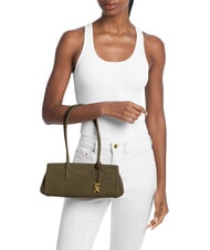 MICHAEL KORS LAILA Sac bandouli&egrave;re en cuir loden - Sacs pour Femme - 2
