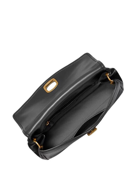 BRYANT Sac bandouli&egrave;re en cuir noir - Sacs pour Femme