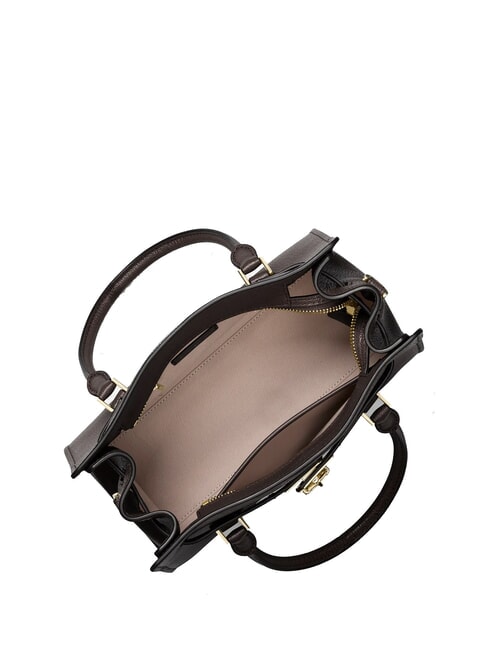 HAMILTON MODERNE Sac &agrave; main avec bandouli&egrave;re chocolat - Sacs pour Femme