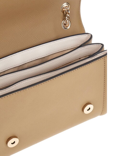 NOELLE 2 Sac &agrave; bandouli&egrave;re blanc cass&eacute;/beige - Sacs pour Femme