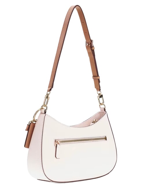 NOELLE 2 Sac &agrave; bandouli&egrave;re blanc cass&eacute;/beige - Sacs pour Femme