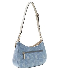 GUESS NOELLE 2 Sac bandouli&egrave;re ajustable logo denim - Sacs pour Femme - 3