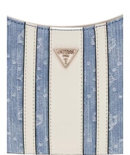 GUESS NOELLE 2 Sac bandouli&egrave;re ajustable logo denim - Sacs pour Femme - 5