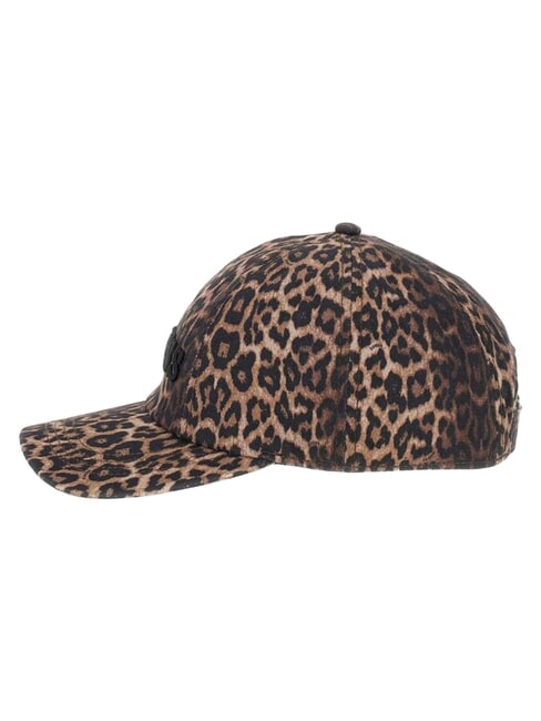 PRINTED GABARDINE casquette de baseball brun &agrave; plusieurs - Bonnets
