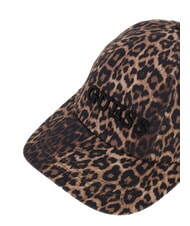GUESS PRINTED GABARDINE casquette de baseball brun &agrave; plusieurs - Bonnets - 4