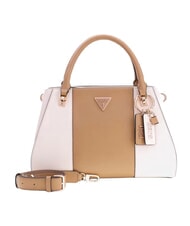 GUESS NOELLE 2  Mini sac &agrave; main, avec bandouli&egrave;re blanc cass&eacute;/beige - Sacs pour Femme - 4