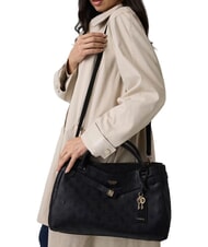 GUESS ELLA Sac &agrave; main avec bandouli&egrave;re logo noir - Sacs pour Femme - 2