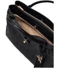 GUESS ELLA Sac &agrave; main avec bandouli&egrave;re logo noir - Sacs pour Femme - 4