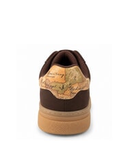 ALVIERO MARTINI PRIMA CLASSE GEO Baskets marron fonc&eacute;/beige g&eacute;om&eacute;trique - Chaussures Femme - 4