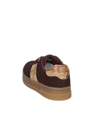 ALVIERO MARTINI PRIMA CLASSE GEO Baskets marron fonc&eacute;/beige g&eacute;om&eacute;trique - Chaussures Femme - 5