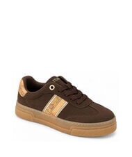 ALVIERO MARTINI PRIMA CLASSE GEO Baskets marron fonc&eacute;/beige g&eacute;om&eacute;trique - Chaussures Femme - 3