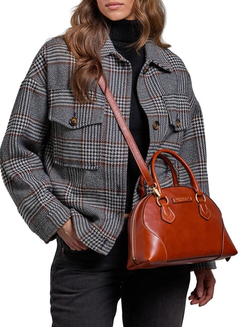 MAGDA Sac &agrave; main avec bandouli&egrave;re safran/or - Sacs pour Femme