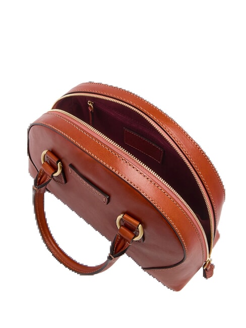 MAGDA Sac &agrave; main avec bandouli&egrave;re safran/or - Sacs pour Femme