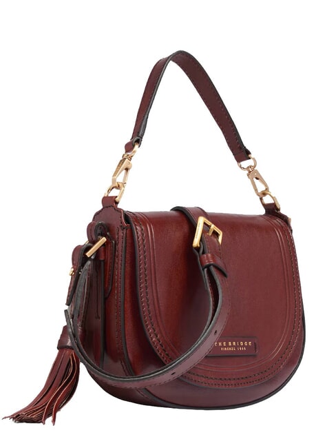  PEARLDISTRICT Mini sac &agrave; la main, avec bandouli&egrave;re Barolo/Or - Sacs pour Femme