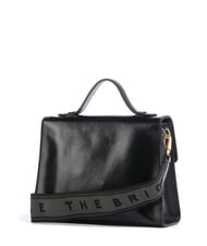 THE BRIDGE IRENE Sac bandouli&egrave;re en cuir black Gold - Sacs pour Femme - 3