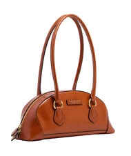 THE BRIDGE MAGDA Sac bandouli&egrave;re en cuir safran/or - Sacs pour Femme - 3