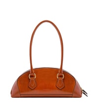 THE BRIDGE MAGDA Sac bandouli&egrave;re en cuir safran/or - Sacs pour Femme - 4