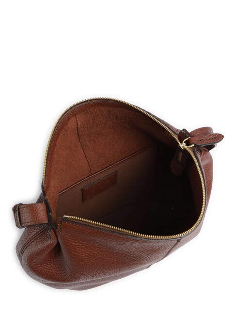 MARISA Sac bandouli&egrave;re en cuir MARRON - Sacs pour Femme