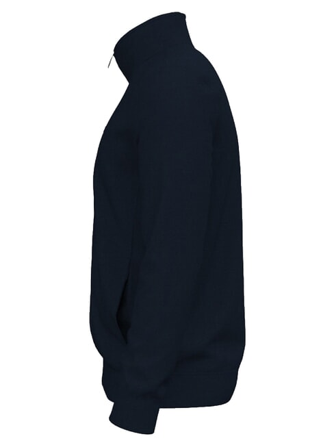 BALIS FZ Sweat-shirt &agrave; col montant zipp&eacute; blu marine - Pulls molletonn&eacute;s