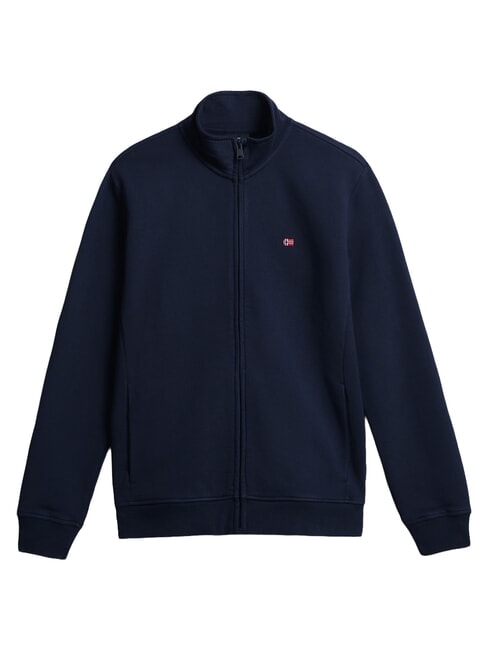BALIS FZ Sweat-shirt &agrave; col montant zipp&eacute; blu marine - Pulls molletonn&eacute;s
