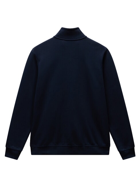 BALIS FZ Sweat-shirt &agrave; col montant zipp&eacute; blu marine - Pulls molletonn&eacute;s